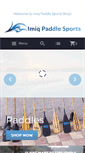 Mobile Screenshot of imiqpaddlesports.com